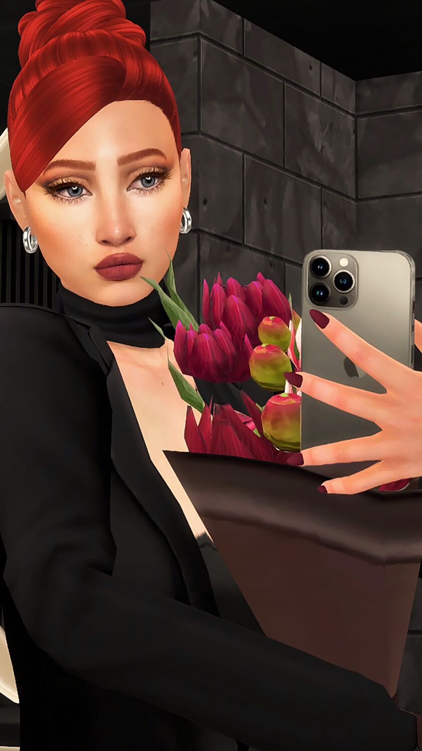 I Love Flowers Aesthetic Pack Sims 4 CC