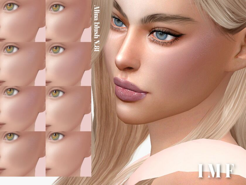 IMF Alina Blush N.81 By Izziemcfire Sims 4 CC