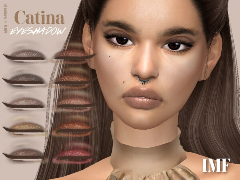 IMF Catina Eyeshadow N.194 By Izziemcfire Sims 4 CC