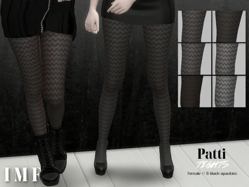 IMF Patti Tights By Izziemcfire Sims 4 CC