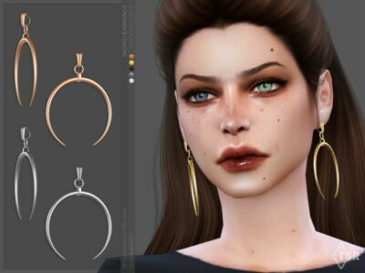 Ingrid Earrings Sims 4 CC