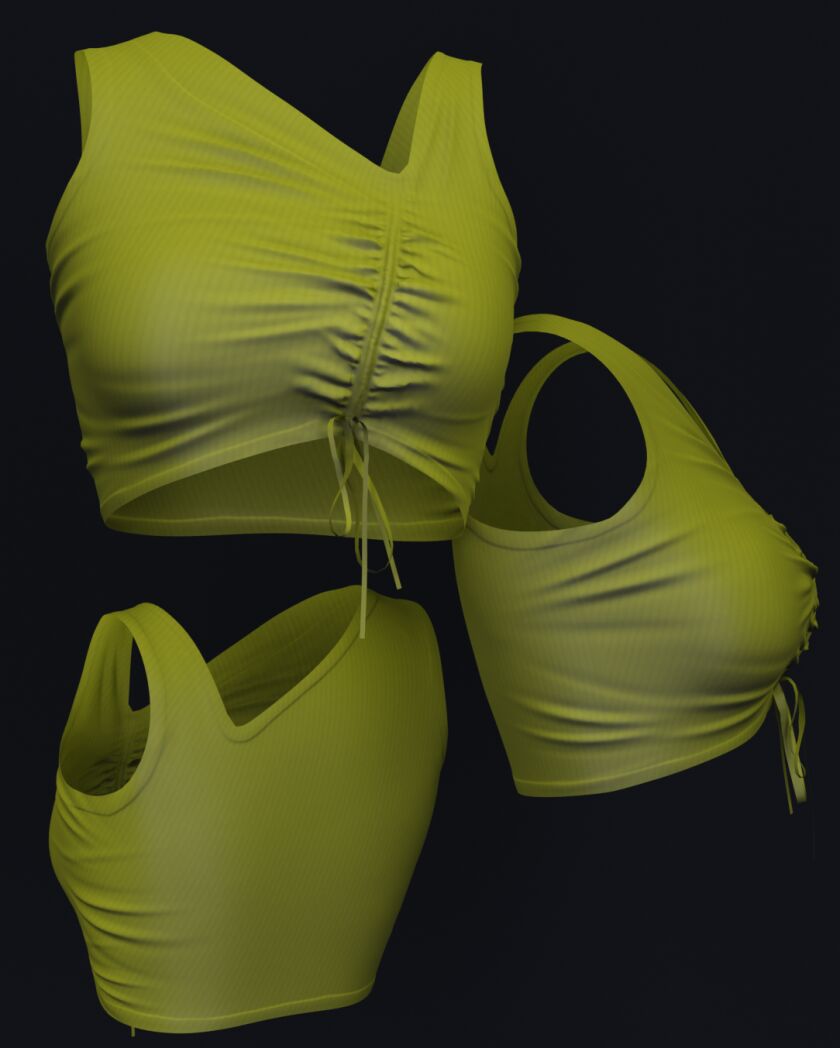 sims 4 cc irregular neckline drawstring created for 2