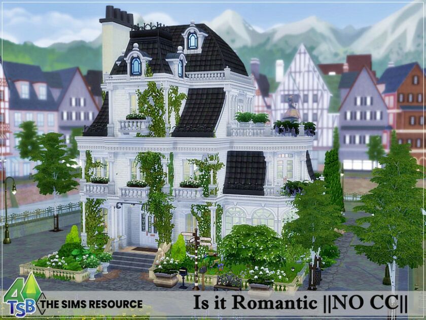 IS IT Romantic || NO CC || By Bozena Sims 4 CC