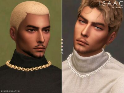 Isaac | Necklace Sims 4 CC