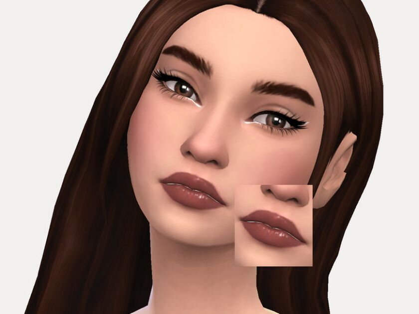 Iulia Lipgloss By Sagittariah Sims 4 CC