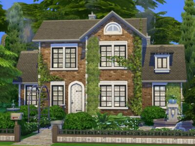 IVY Cottage // NO CC By Flubs79 Sims 4 CC