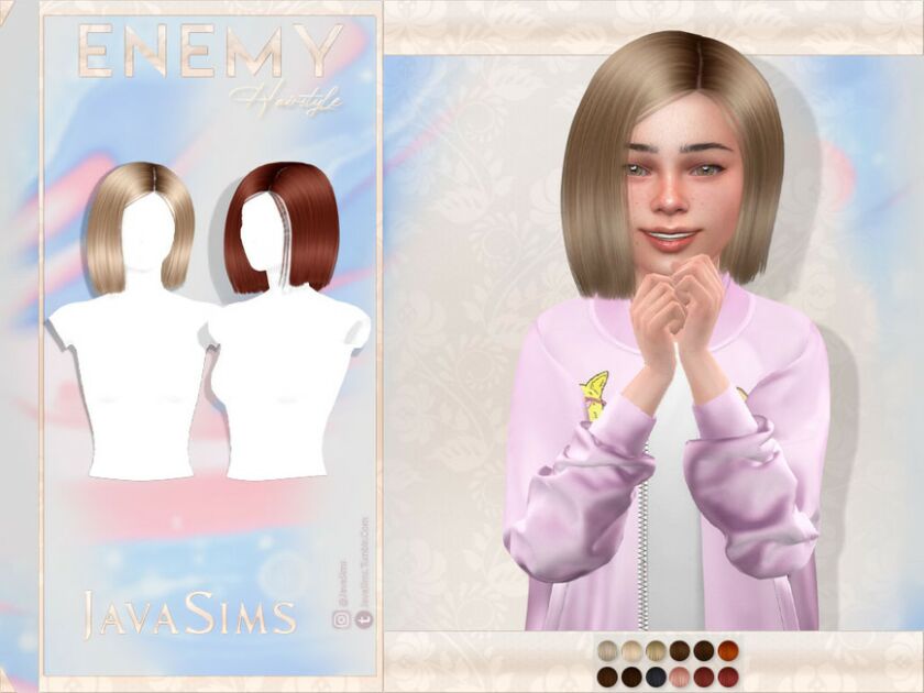 Javasims- Enemy (Child Hairstyle) By Javasims Sims 4 CC