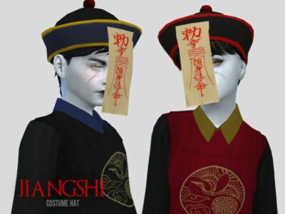 Jiangshi HAT Kids By Mclaynesims Sims 4 CC