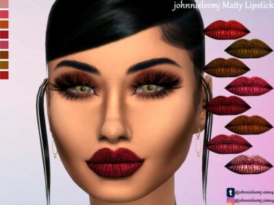 Johnnieleemj Matty Lipstick Sims 4 CC