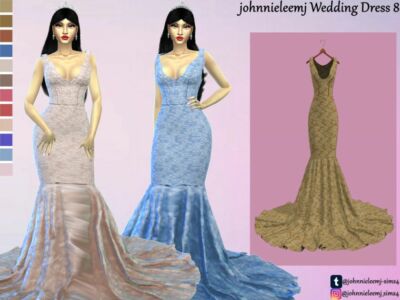 Johnnieleemj Wedding Dress 8 By Johnnieleemj Sims 4 CC