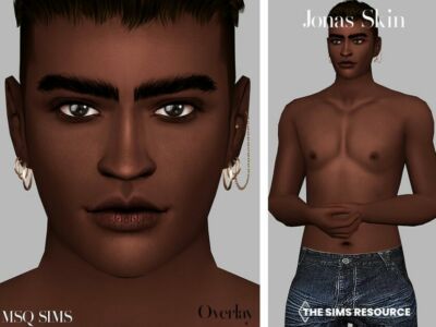 Jonas Skin Overlay By Msqsims Sims 4 CC