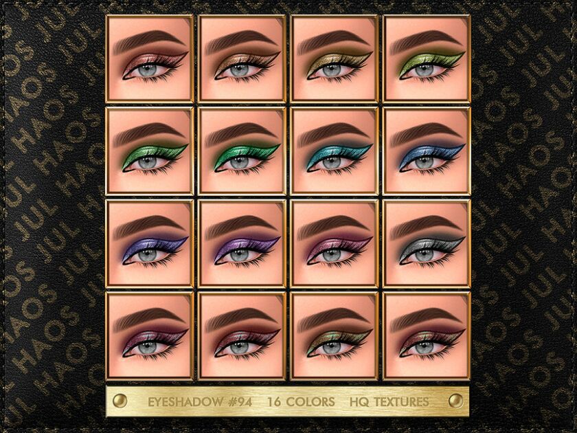 Jul_Haos [Cosmetic] Eyeshadow #94 Sims 4 CC