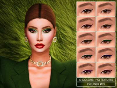 Jul_Haos [Cosmetics] Eyeliner #73 Sims 4 CC