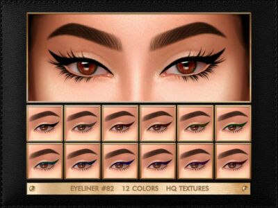 Jul_Haos Eyeliner #82 Sims 4 CC