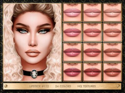 Jul_Haos Lipstick #112 Sims 4 CC