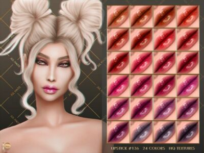 Jul_Haos [Cosmetics] [Patreon] Lipstick #136 Sims 4 CC