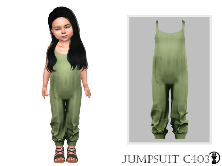 Jumpsuit C403 By Turksimmer Sims 4 CC