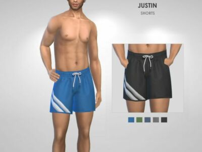 Justin Shorts By Puresim Sims 4 CC