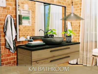 KAI Bathroom By Mychqqq Sims 4 CC