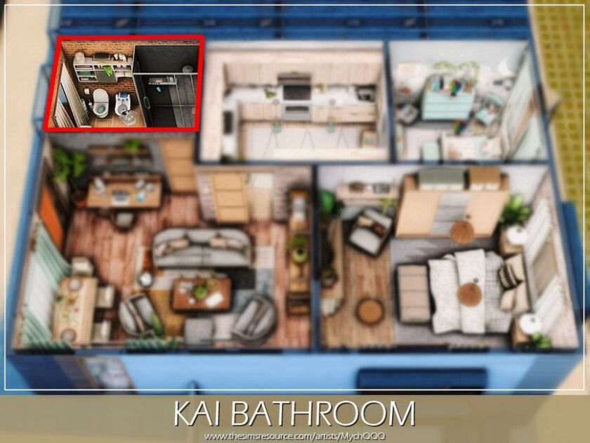 sims 4 cc kai bathroom by mychqqq 5