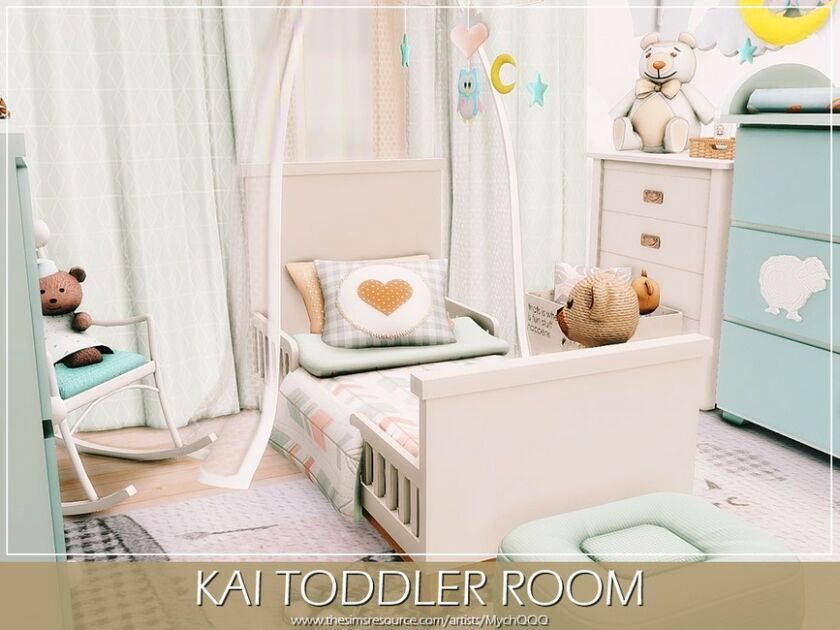 KAI Toddler Room By Mychqqq Sims 4 CC