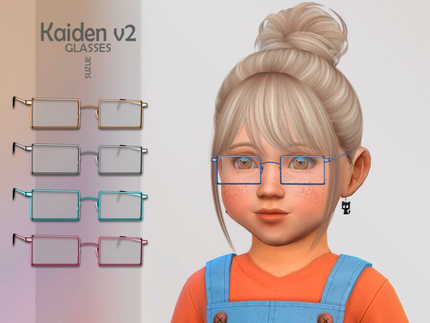 Kaiden V2 Glasses Toddler By Suzue Sims 4 CC