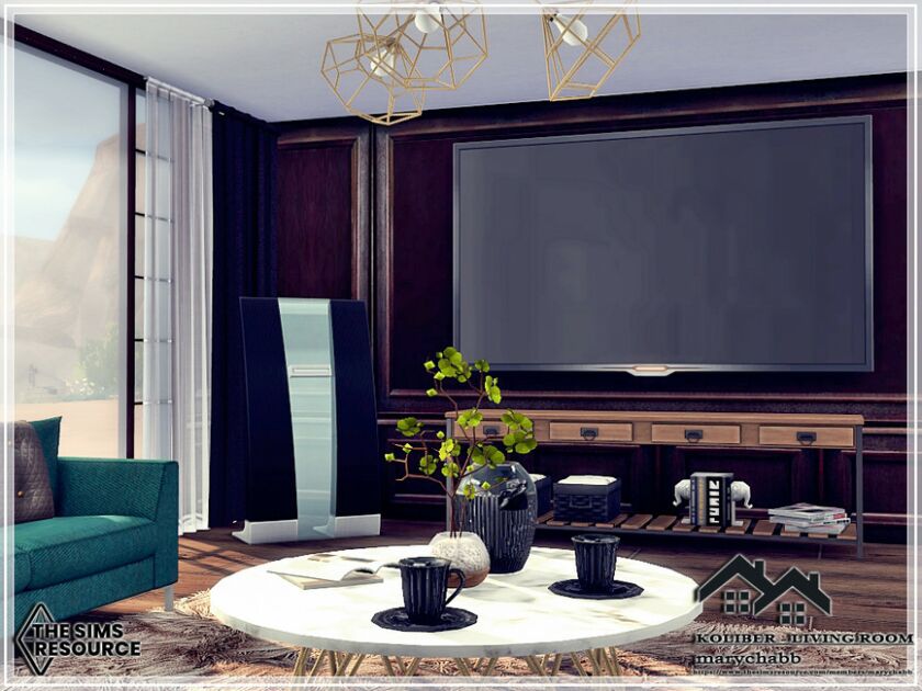 sims 4 cc koliber living room by marychabb 3