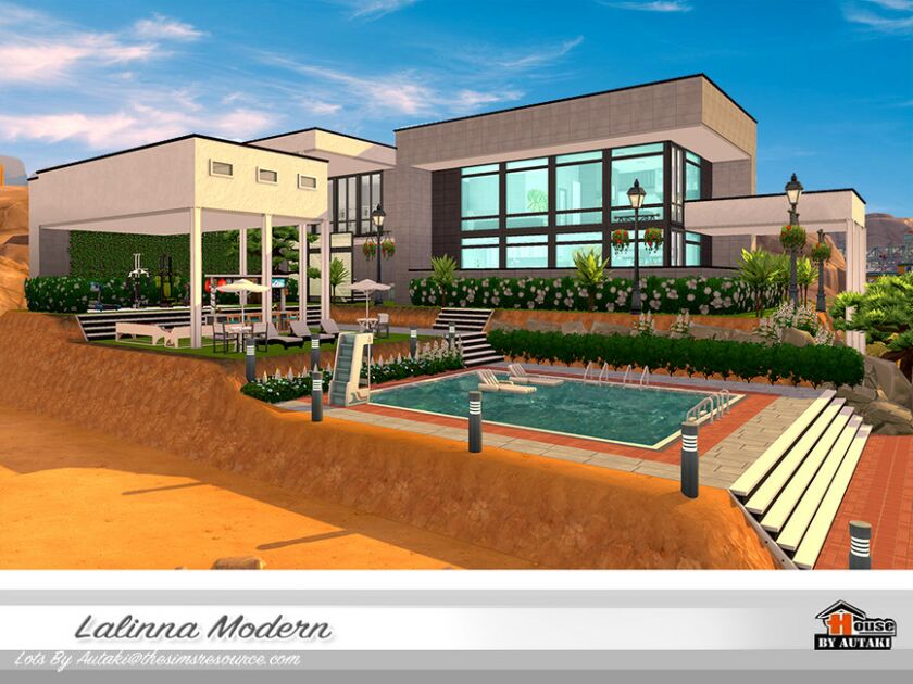 Lalinna Modern Nocc By Autaki Sims 4 CC