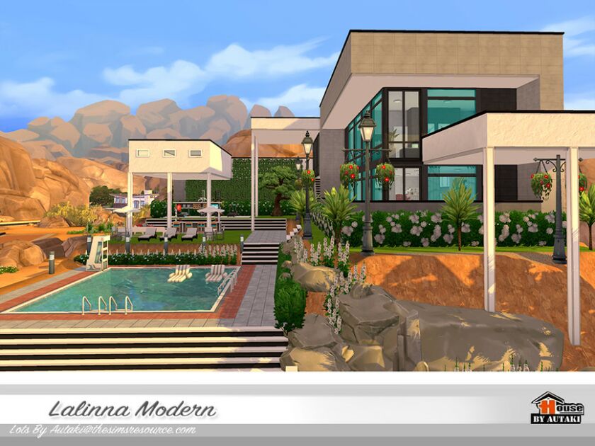 sims 4 cc lalinna modern nocc by autaki 3