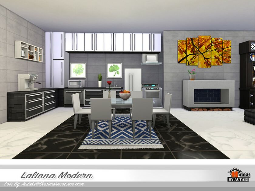 sims 4 cc lalinna modern nocc by autaki 6