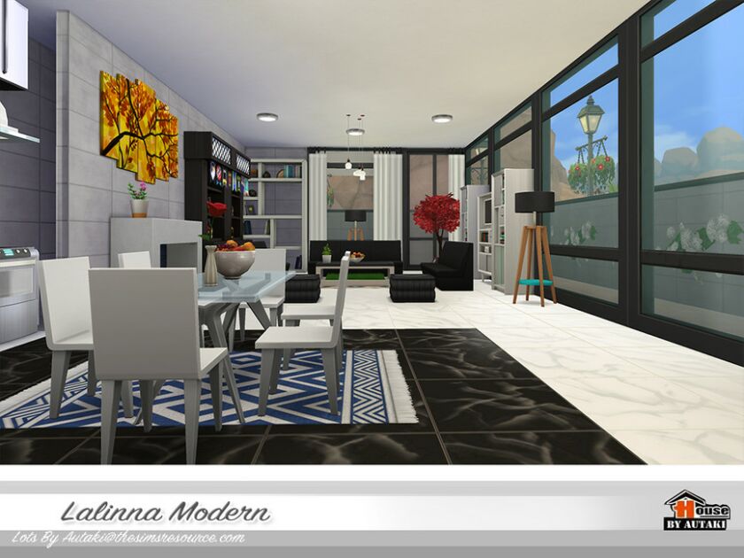 sims 4 cc lalinna modern nocc by autaki 7