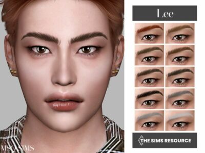 LEE Eyebrows By Msqsims Sims 4 CC