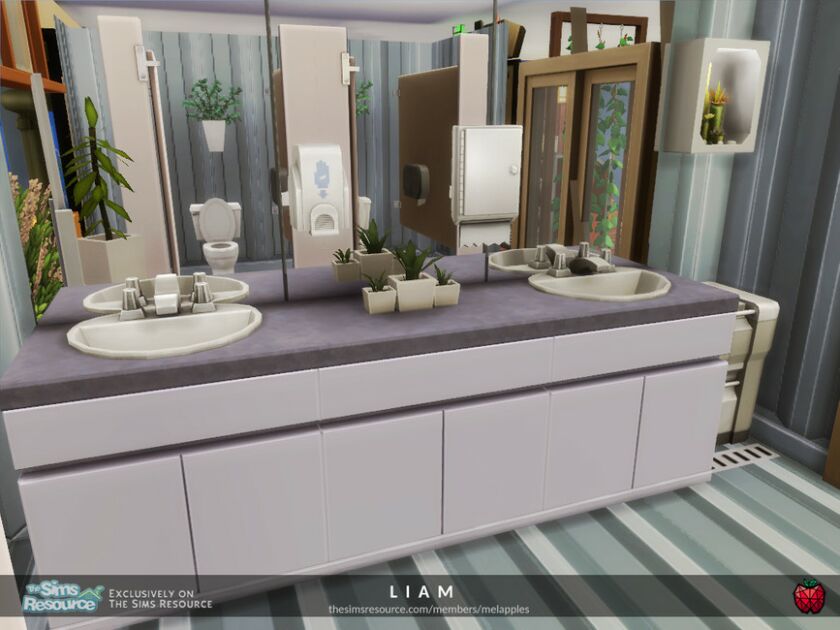 sims 4 cc liam cafe by melapples 4