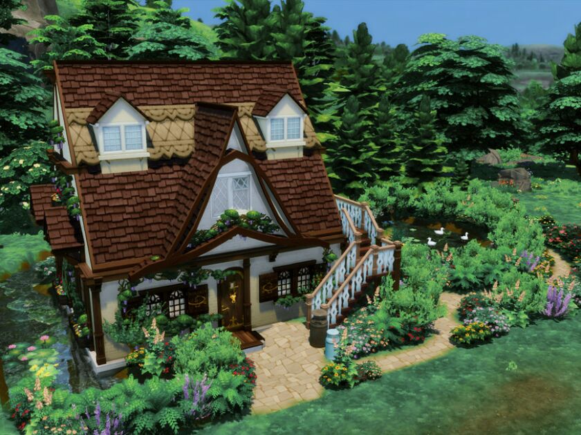 sims 4 cc lilcottage no cc by genkaiharetsu 5