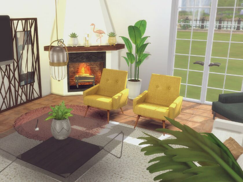 sims 4 cc lilla livingroom by genkaiharetsu 2