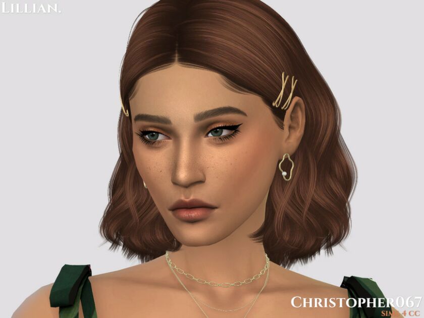 sims 4 cc lillian earrings christopher067 by christopher067 2