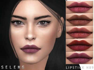 Lipstick N89 By Seleng Sims 4 CC