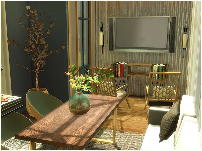 sims 4 cc living 11 by lotsbymanal 2