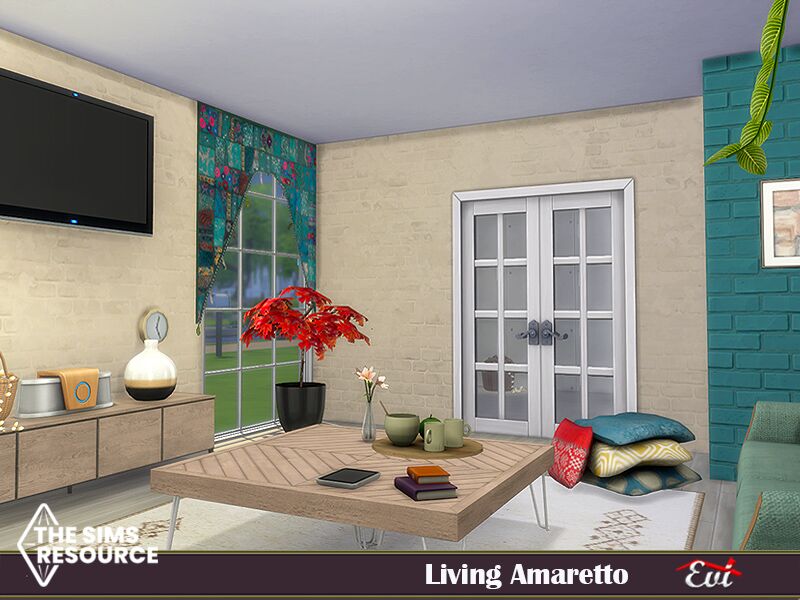 sims 4 cc living amaretto tsr only cc by evi 3