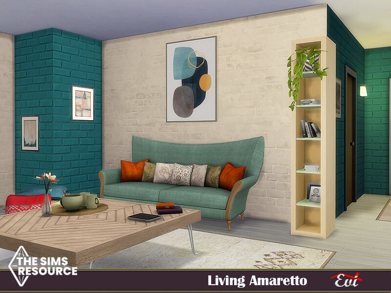 sims 4 cc living amaretto tsr only cc by evi 4