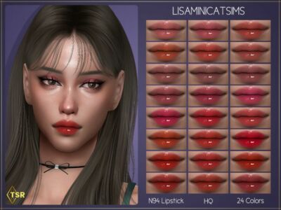 Lmcs Lipstick N94 (HQ) By Lisaminicatsims Sims 4 CC