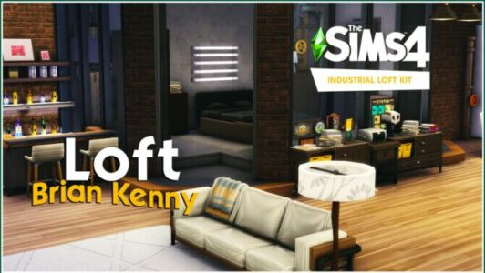 Loft Bryan Kenny Sims 4 CC