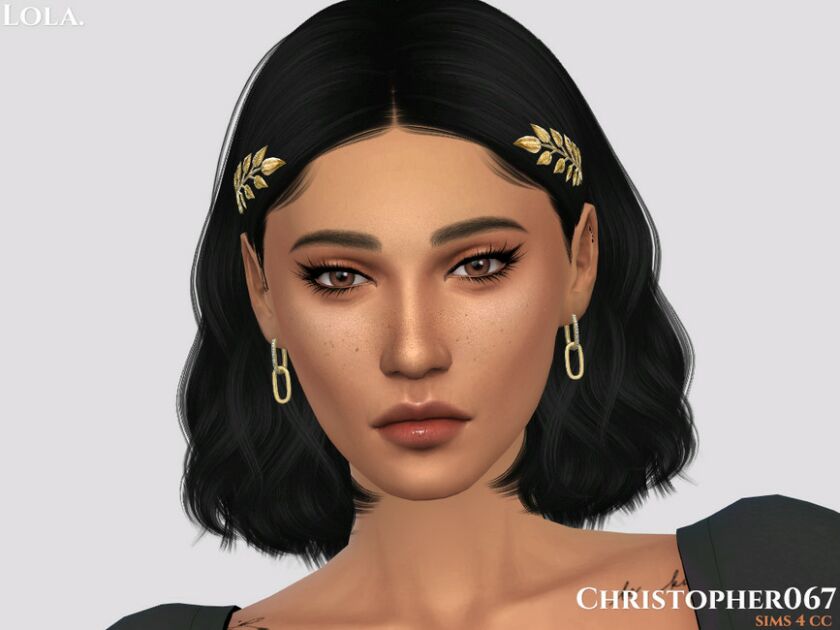 sims 4 cc lola earrings christopher067 by christopher067 2