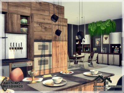 Loreta – Kitchen By Marychabb Sims 4 CC