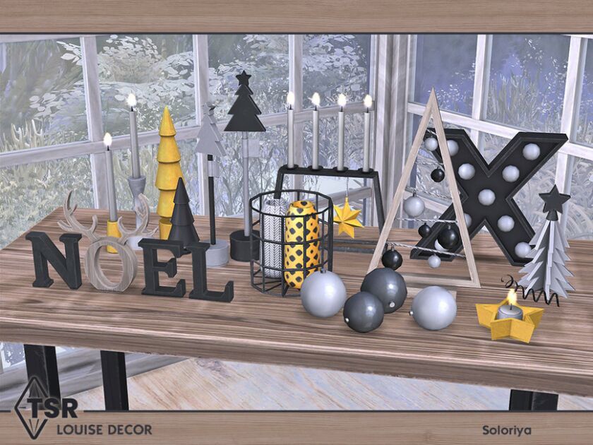 sims 4 cc louise decor by soloriya 4