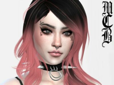 Love Face Tattoos By Maruchanbe Sims 4 CC