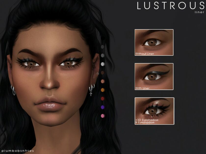 Lustrous | Liner Sims 4 CC