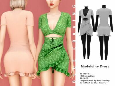 Madeleine Dress Sims 4 CC