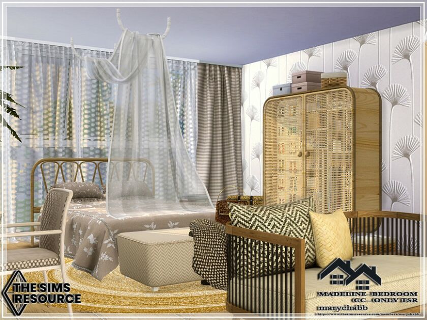 sims 4 cc madeline bedroom cc only tsr by marychabb 3