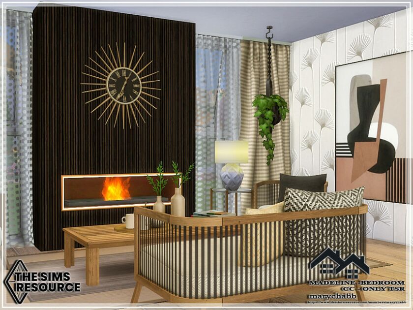 sims 4 cc madeline bedroom cc only tsr by marychabb 5